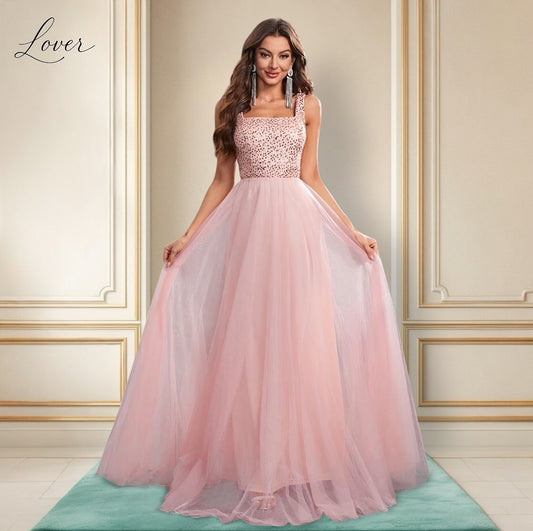 Vestido candy pink con detalles en top