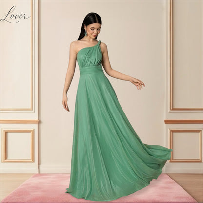 Vestido verde mineral green de tul