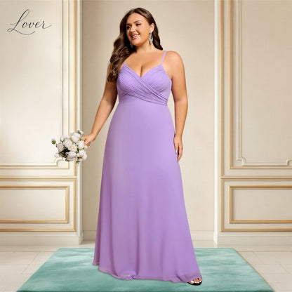 Vestido lila de tirantes con espalda cowl